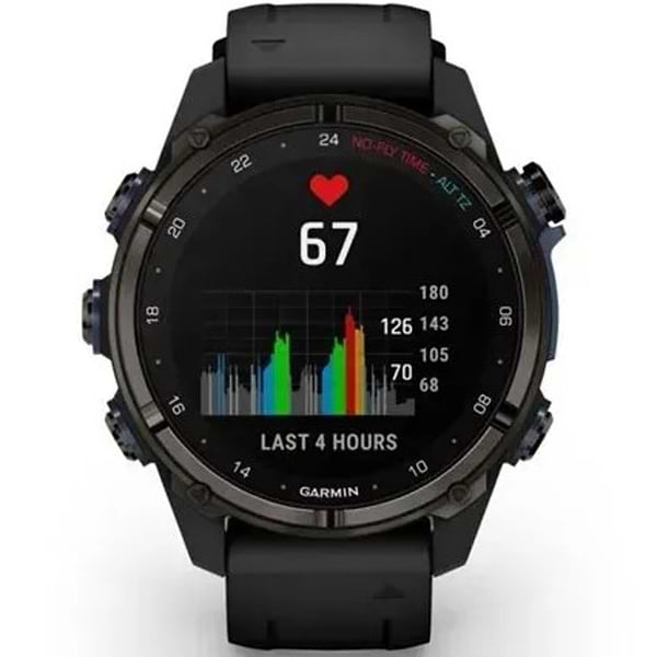 Фото - Смарт-годинник Garmin Descent Mk3i 43mm Carbon Grey (010-02753-11)