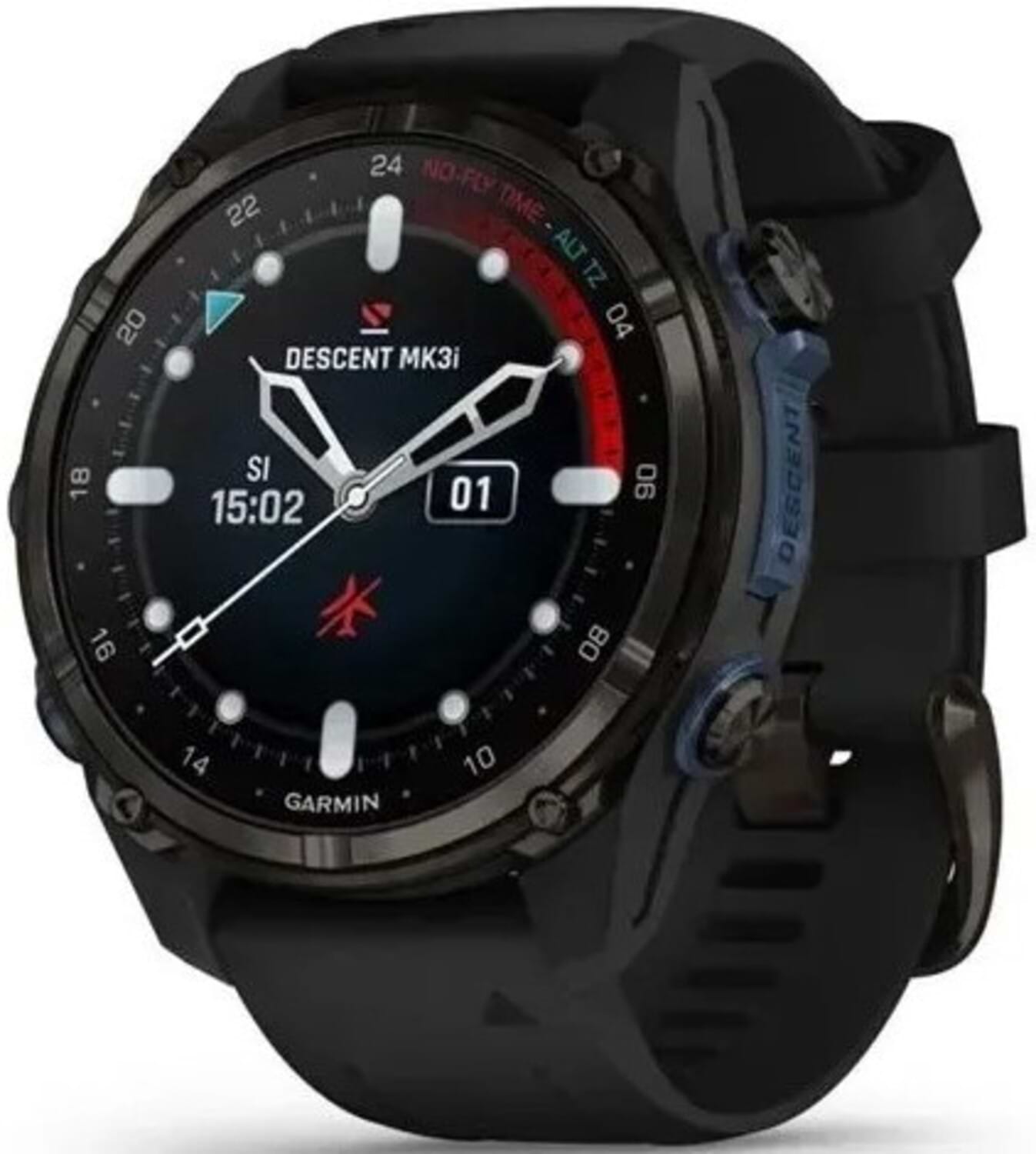 Смарт-часы Garmin Descent Mk3i 43mm Carbon Grey (010-02753-11) - Фото 1