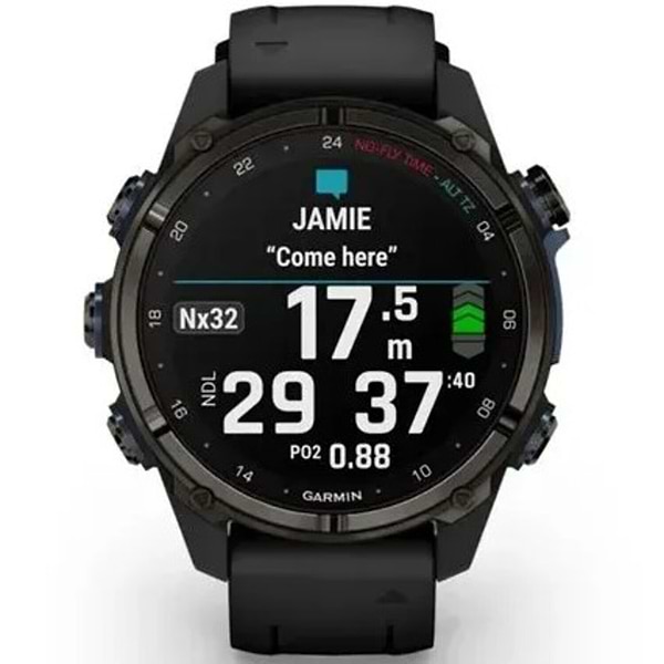 Фото - Смарт-годинник Garmin Descent Mk3i 43mm Carbon Grey (010-02753-11)