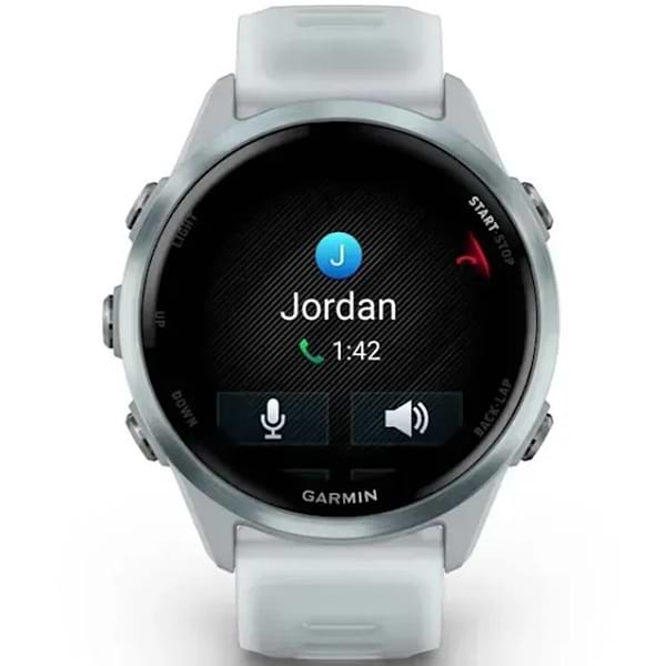 Фото - Смарт-годинник Garmin Forerunner 570 42 mm Whitestone/Cloud Blue (010-02970-01)