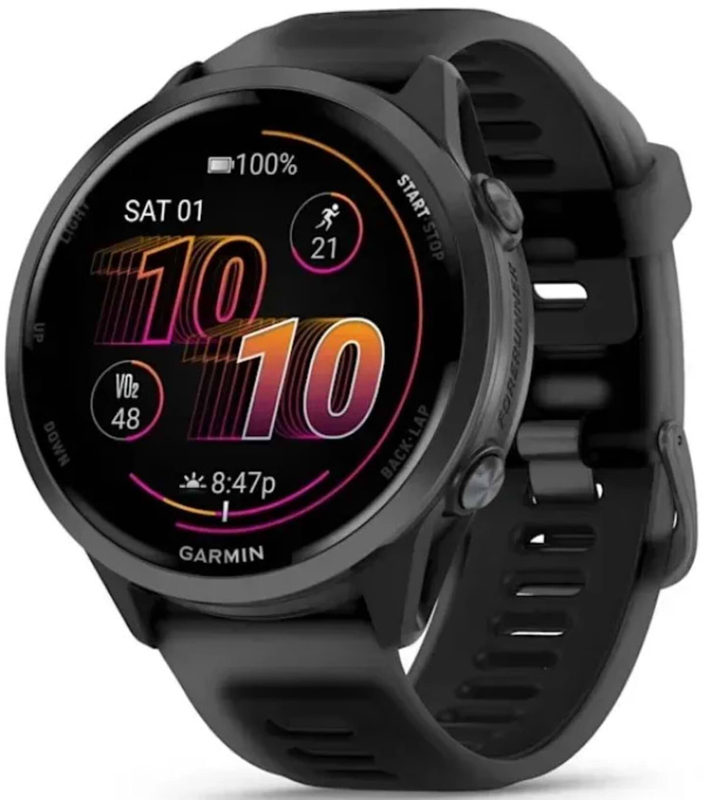 Смарт-часы Garmin Forerunner 570 - 47MM Black (010-02971-00) - Фото 1