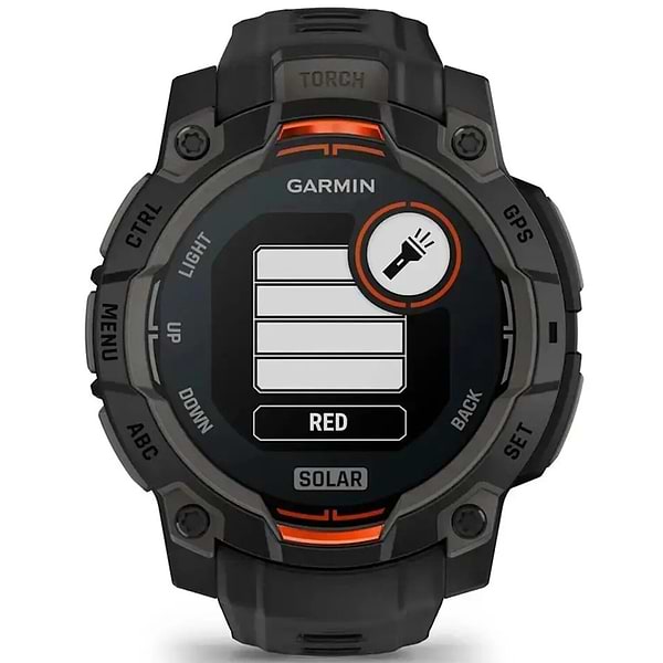 Фото - Смарт-часы Garmin Instinct 3, 45mm, Solar, Black Bezel with Black Band (010-02934-00)