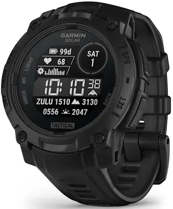 Фото - Смарт-годинник Garmin Instinct 3, Tactical, Solar, 45mm, Black (010-02934-50)