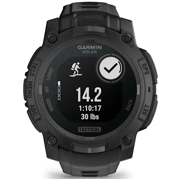 Фото - Смарт-годинник Garmin Instinct 3, Tactical, Solar, 45mm, Black (010-02934-50)