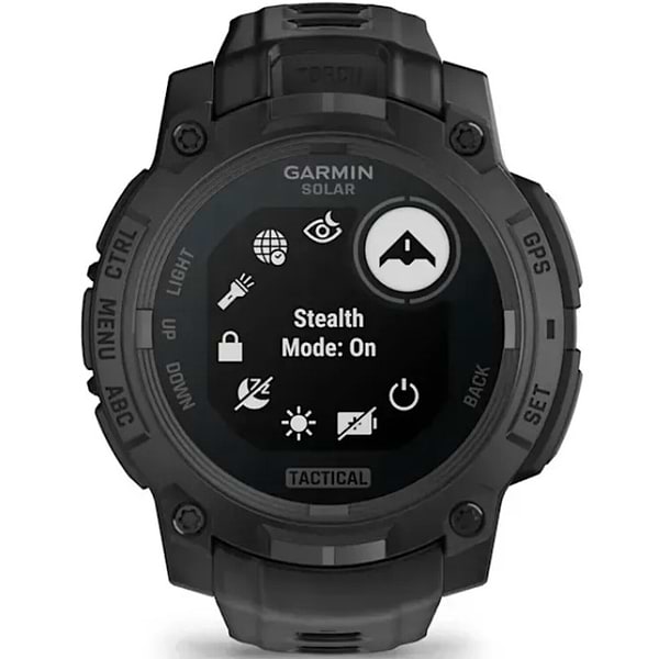 Фото - Смарт-годинник Garmin Instinct 3, Tactical, Solar, 45mm, Black (010-02934-50)