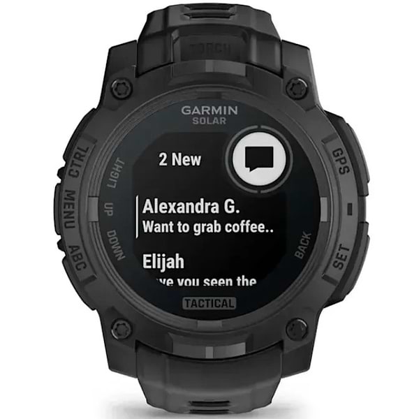 Фото - Смарт-годинник Garmin Instinct 3, Tactical, Solar, 45mm, Black (010-02934-50)