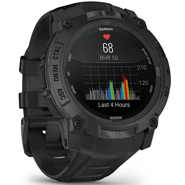 Фото - Смарт-годинник Garmin Instinct 3 Tactical AMOLED 50 mm Black (010-03020-50)
