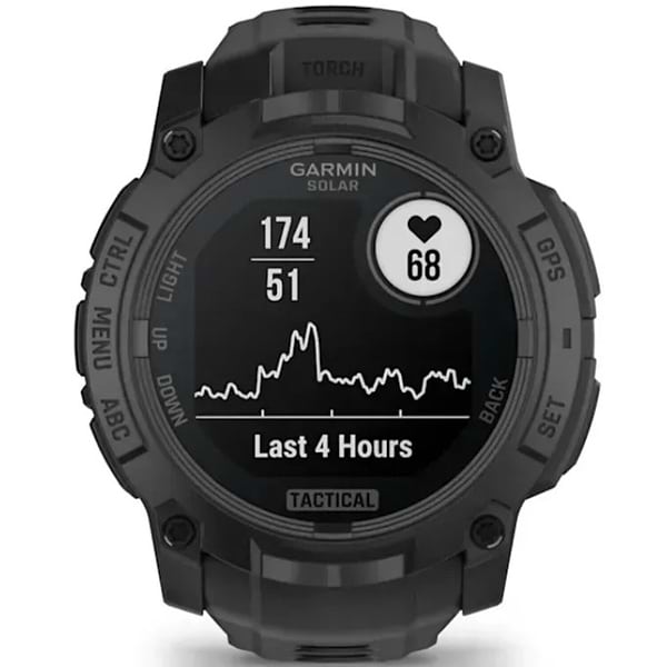 Фото - Смарт-годинник Garmin Instinct 3 Tactical Solar 50 mm Black (010-02935-50)