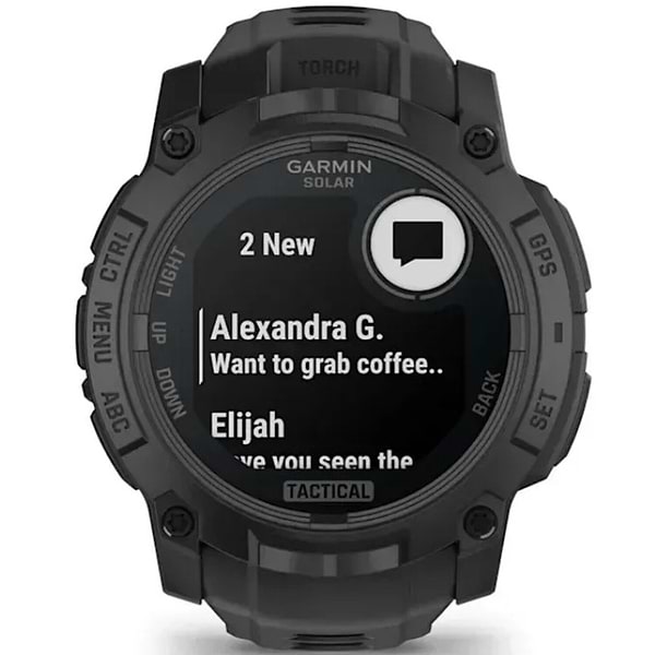 Фото - Смарт-годинник Garmin Instinct 3 Tactical Solar 50 mm Black (010-02935-50)