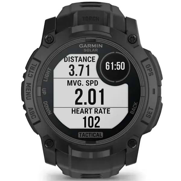 Фото - Смарт-годинник Garmin Instinct 3 Tactical Solar 50 mm Black (010-02935-50)
