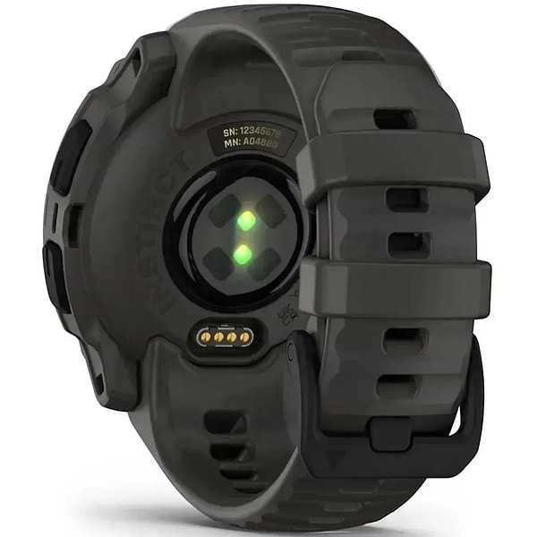 Фото - Смарт-годинник Garmin Instinct E, 40 mm, Black Bezel with Charcoal Band (010-02932-00)