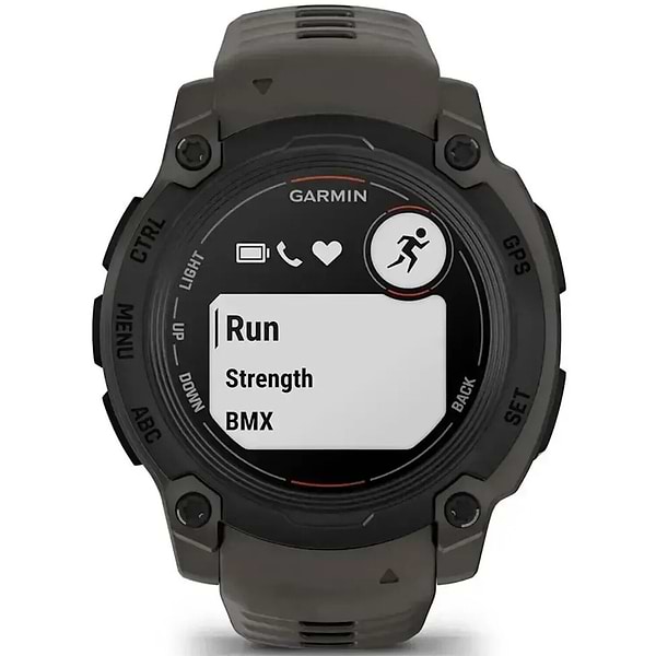 Фото - Смарт-годинник Garmin Instinct E, 40 mm, Black Bezel with Charcoal Band (010-02932-00)