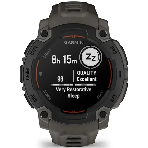 Фото - Смарт-годинник Garmin Instinct E, 45 mm, Black Bezel with Charcoal Band (010-02933-00)