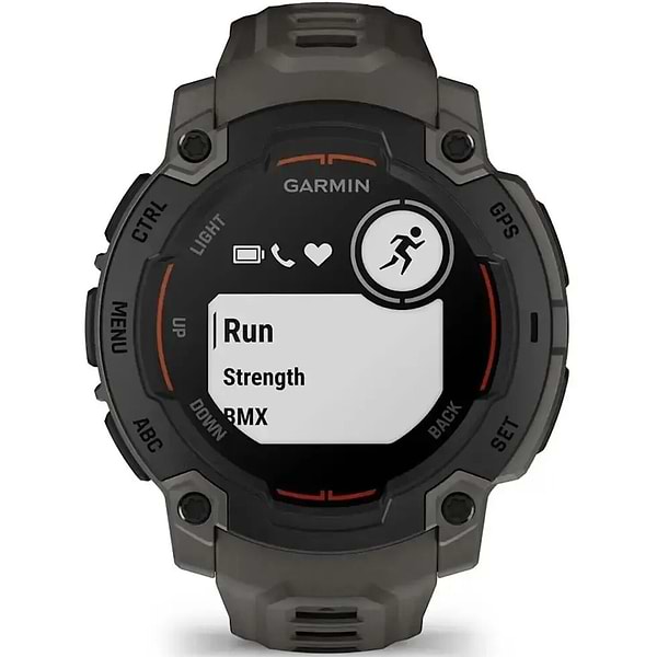 Фото - Смарт-годинник Garmin Instinct E, 45 mm, Black Bezel with Charcoal Band (010-02933-00)