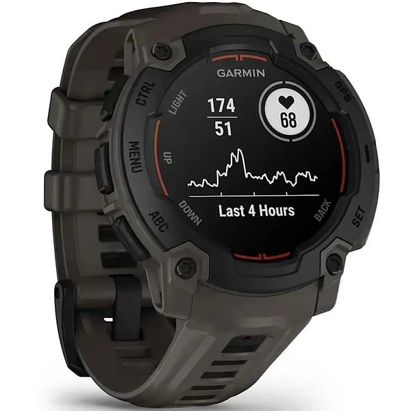Фото - Смарт-годинник Garmin Instinct E, 45 mm, Black Bezel with Charcoal Band (010-02933-00)