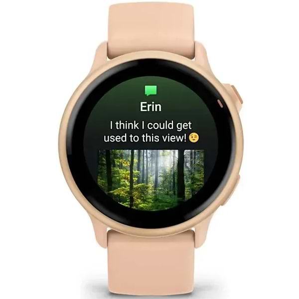 Фото - Смарт-годинник Garmin vivoactive 6, Pink Dawn/P. Dawn Metallic (010-02985-03)