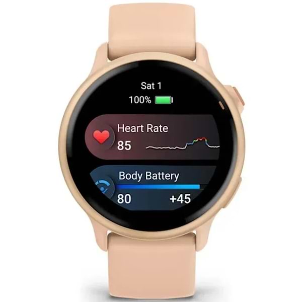 Фото - Смарт-годинник Garmin vivoactive 6, Pink Dawn/P. Dawn Metallic (010-02985-03)