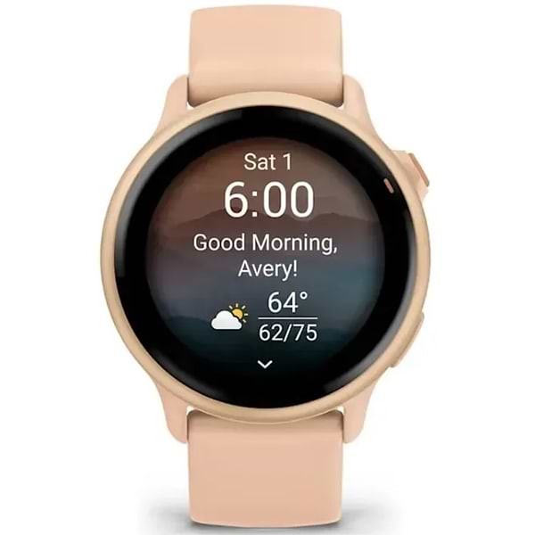 Фото - Смарт-годинник Garmin vivoactive 6, Pink Dawn/P. Dawn Metallic (010-02985-03)