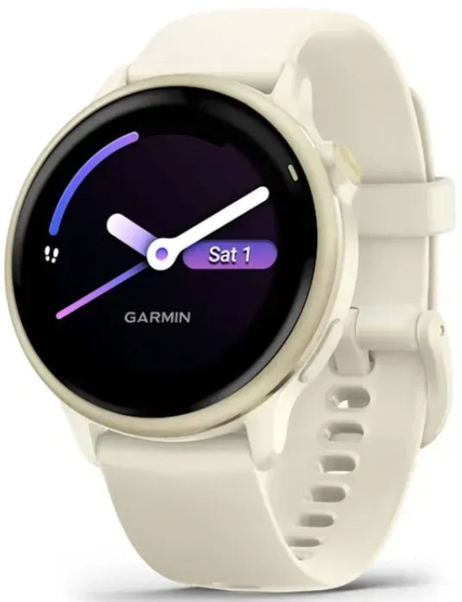 Смарт-часы Garmin vivoactive 6, Bone/Lunar Gold (010-02985-01) - Фото 1