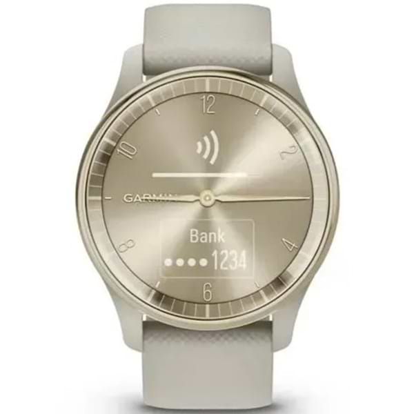 Фото - Смарт-годинник Garmin vivomove Trend WW French Gray Silicone (010-02665-02)