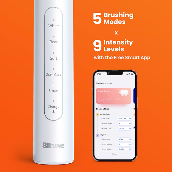 Фото - Зубна щітка електрична Bitvae S2 Smart (BVS2-w)