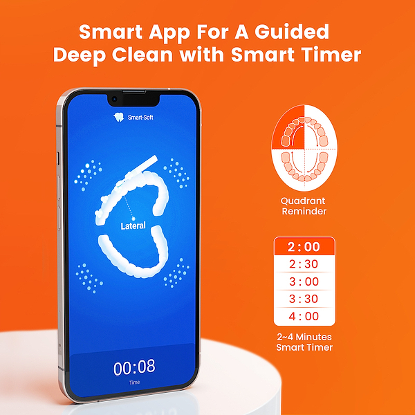 Фото - Зубна щітка електрична Bitvae S2 Smart (BVS2-w)