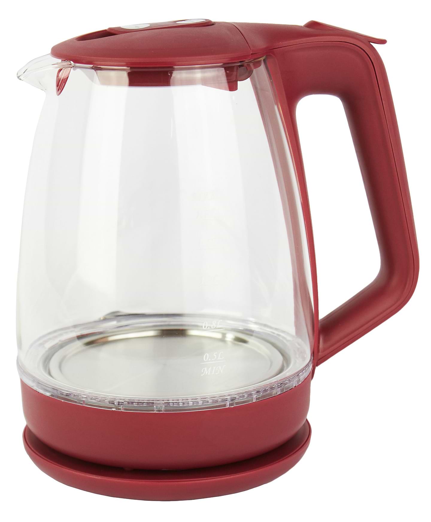 Електричний чайник Smart FY-488 бордовий