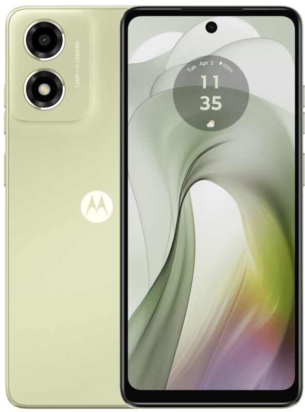 Смартфон Motorola E14 2/64Gb Pastel Green - Фото 1
