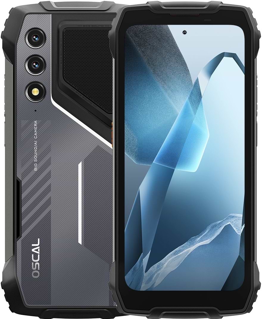 Смартфон Oscal Pilot 1 6/256GB Black - Фото 1