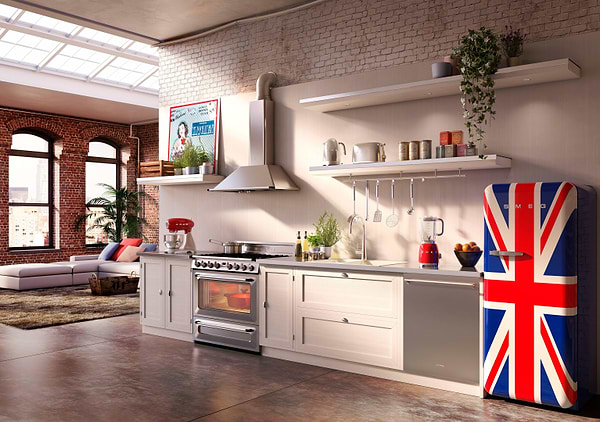 Фото - Блендер стационарный Smeg BLF01RDEU