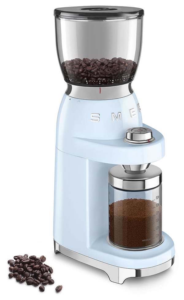 Фото - Кофемолка Smeg CGF01PBEU
