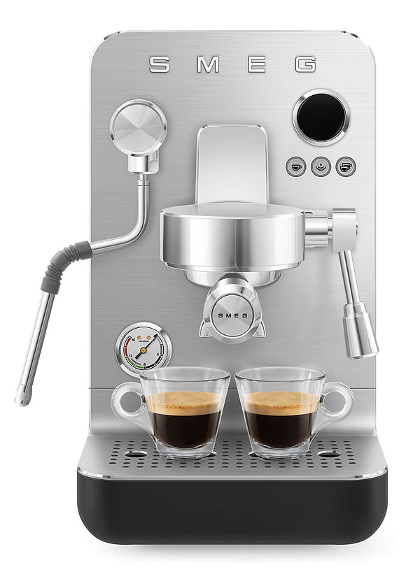 Фото - Кавоварка ріжкова Smeg EMC02BLMEU