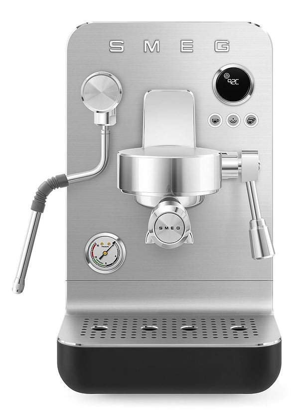 Фото - Кавоварка ріжкова Smeg EMC02BLMEU