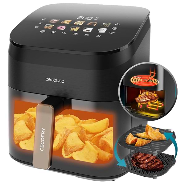 Фото - Мультипіч Cecotec Cecofry&Grill Smokin 6500 (A01 EU01 101135)
