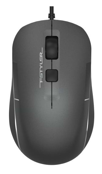 Миша дротова A4tech Fstyler FM26 Smoky Grey - Фото 1