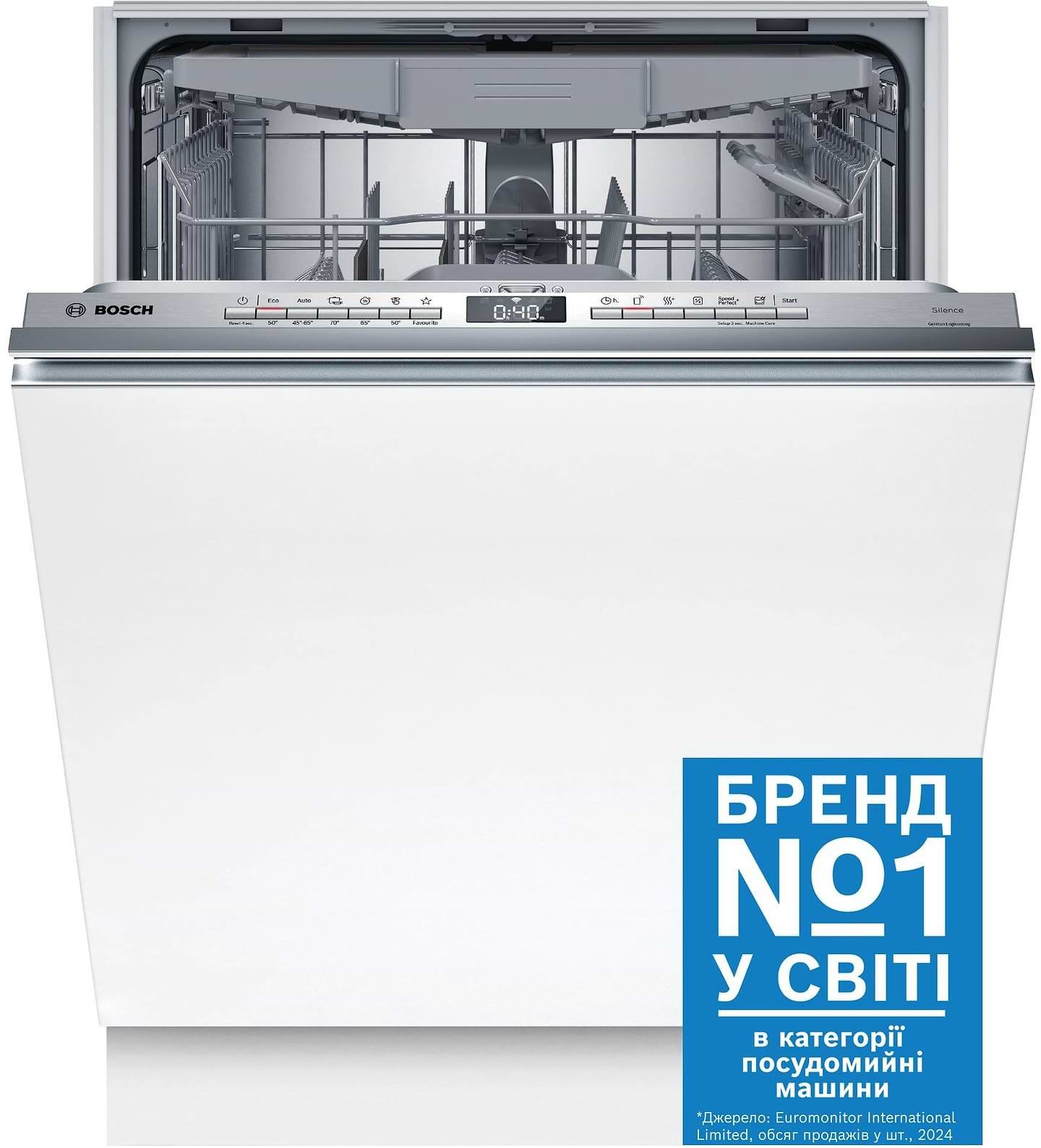 Посудомоечная машина встраиваемая Bosch SMV4HVX00K - Фото 1
