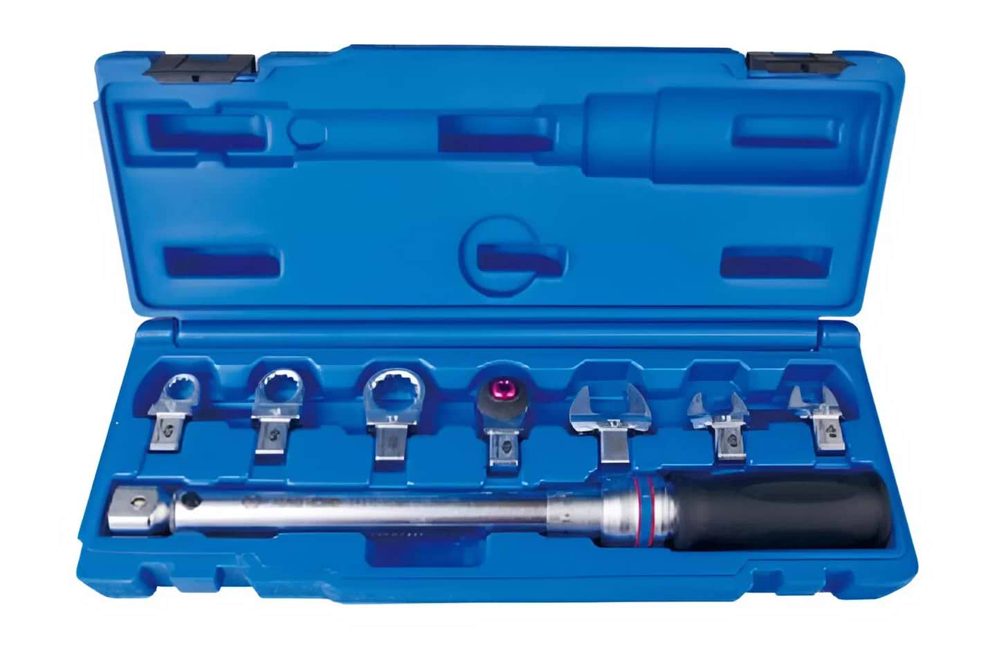 Ключ динамометричний KING TONY із змінними насадками 9х12мм 60NM (345104D08MR)