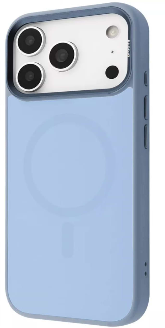 Чохол для смартфону Proove Sapphire Case with Magnetic Ring iPhone 17 Pro/18 Pro light blue (PCSAIP18P034)