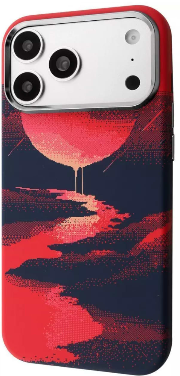 Чохол для смартфону Proove Pixel Case with Magnetic Ring iPhone 17 red moon (PCPXIP1700C2)