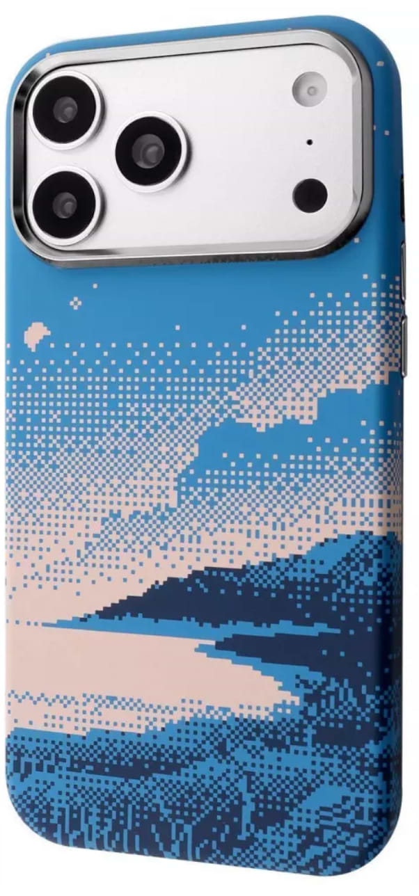 Чохол для смартфону Proove Pixel Case with Magnetic Ring iPhone 17 Pro/18 Pro blue river (PCPXIP17P0C3)