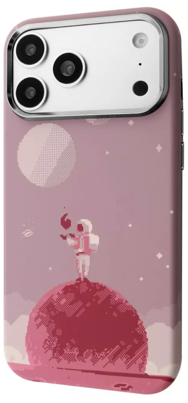 Чохол для смартфону Proove Pixel Case with Magnetic Ring iPhone 17 Pro/18 Pro astronaut (PCPXIP17P0C1)