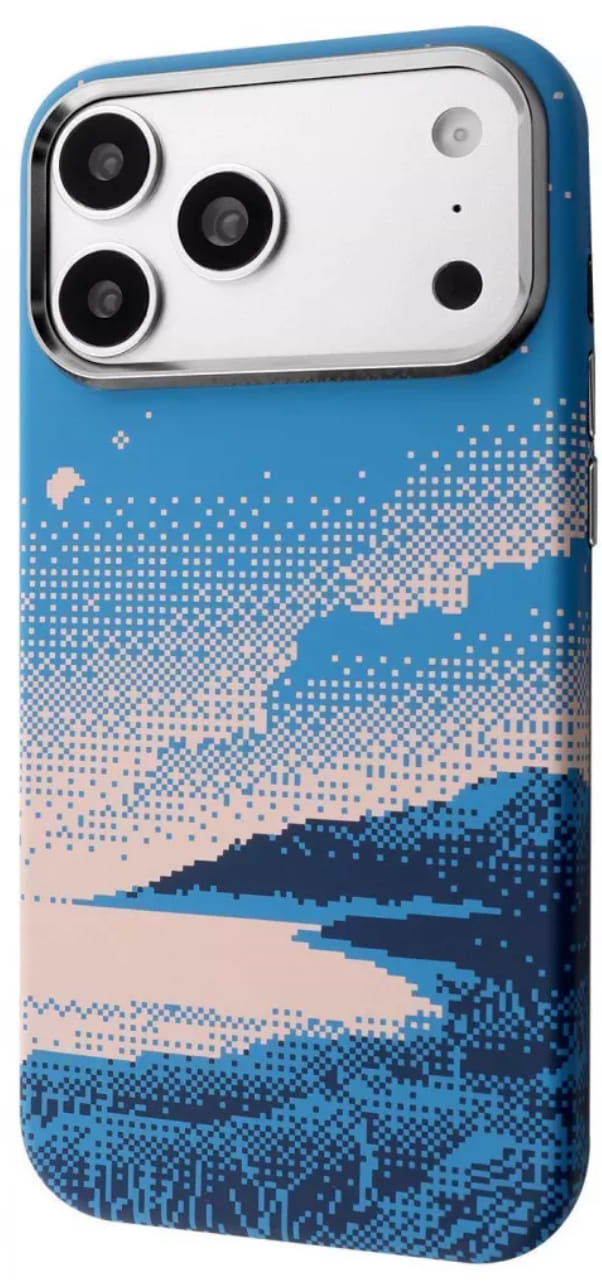 Чохол для смартфону Proove Pixel Case with Magnetic Ring iPhone 17 blue river (PCPXIP1700C3)