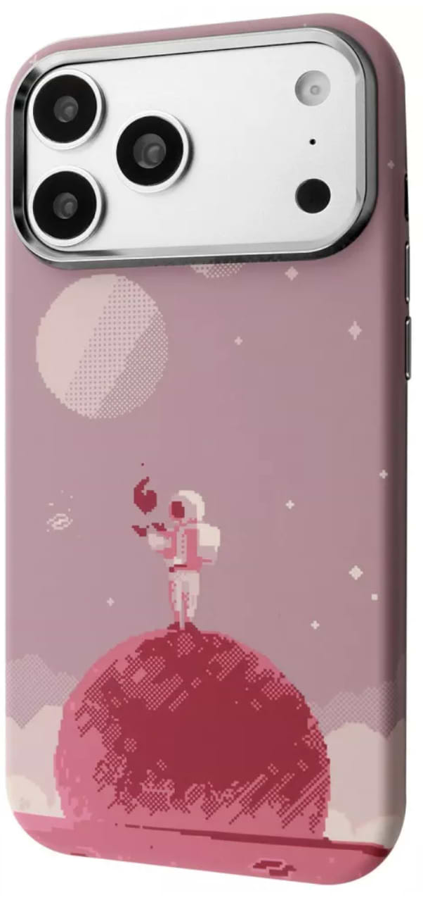 Чохол для смартфону Proove Pixel Case with Magnetic Ring iPhone 17 astronaut (PCPXIP1700C1)