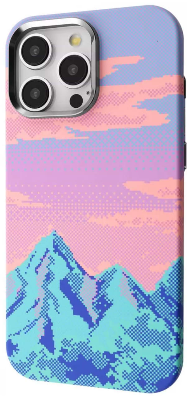 Чохол для смартфону Proove Pixel Case with Magnetic Ring iPhone 16 Pro Max pink sunset (PCPXIP16PMC4)