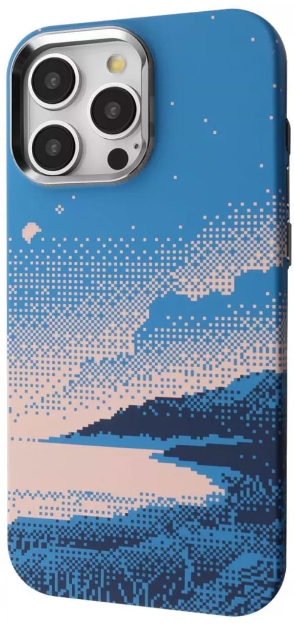 Чохол для смартфону Proove Pixel Case with Magnetic Ring iPhone 16 Pro Max blue river (PCPXIP16PMC3)