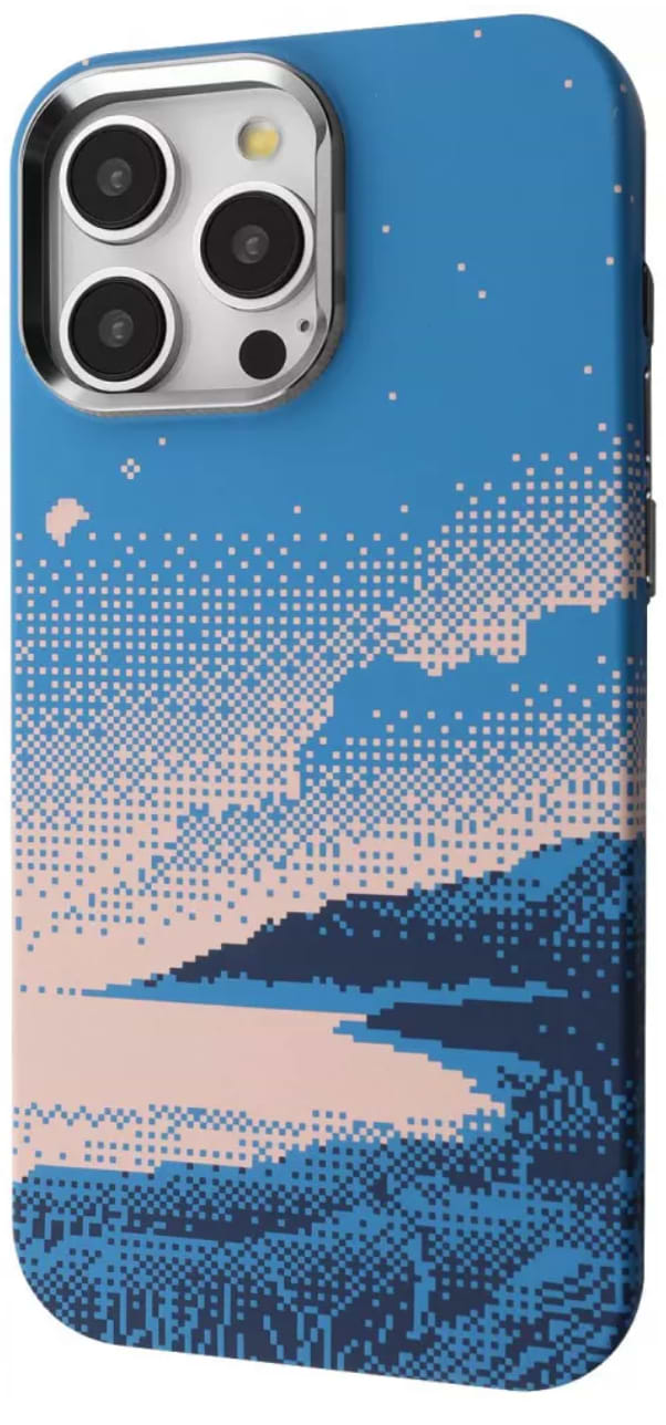 Чохол для смартфону Proove Pixel Case with Magnetic Ring iPhone 16 Pro blue river (PCPXIP16P0C3)