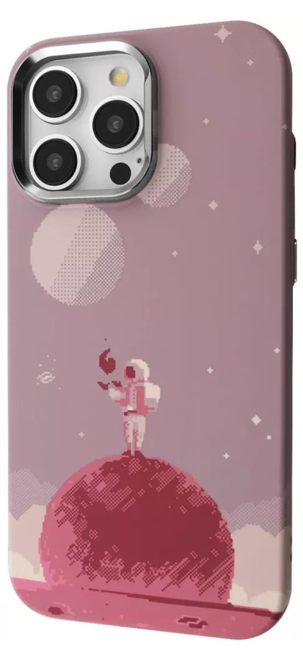 Чохол для смартфону Proove Pixel Case with Magnetic Ring iPhone 15 Pro Max astronaut (PCPXIP15PMC1)