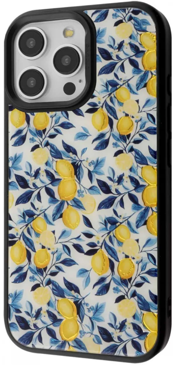 Чохол для смартфону Proove Muse Fleur Case with Magnetic Ring iPhone 15 Pro Max lemon (PCMFIP15PMB5)