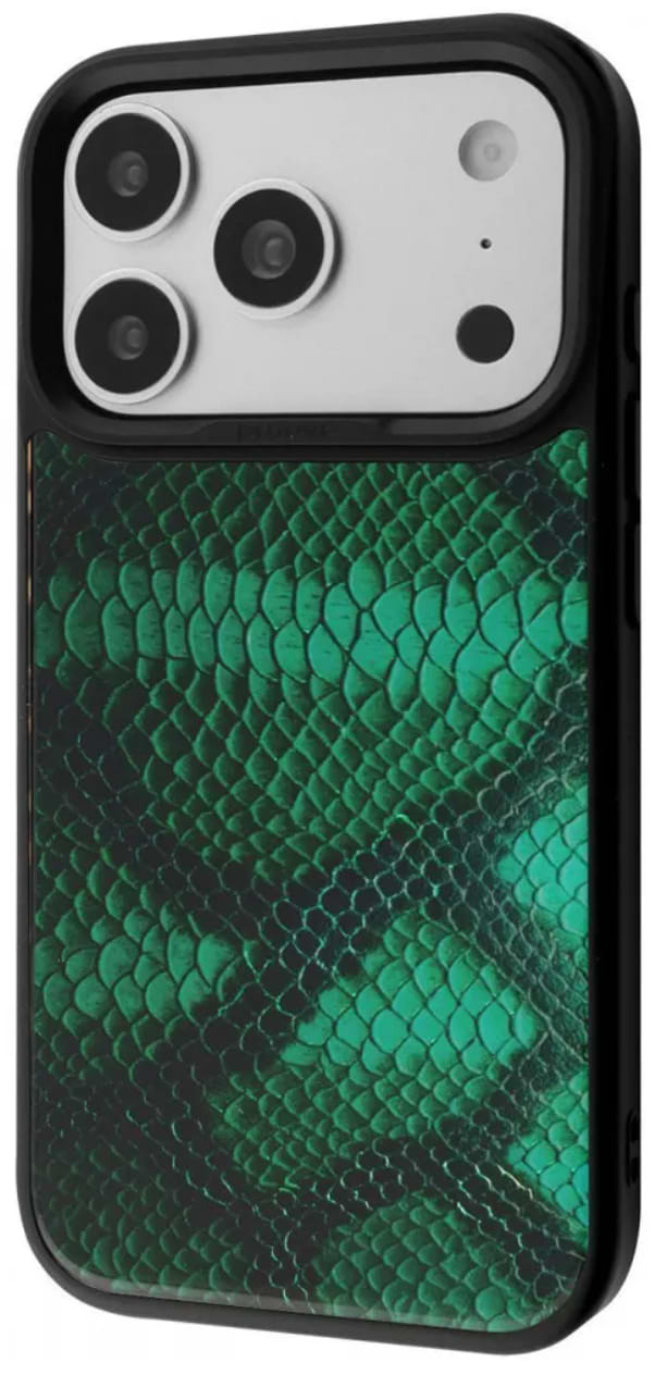 Чохол для смартфону Proove Muse Animal Case with Magnetic Ring iPhone 17 Pro/18 Pro green snake (PCMAIP17P0C1)