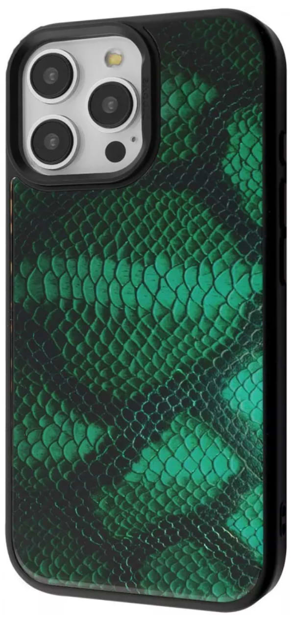 Чохол для смартфону Proove Muse Animal Case with Magnetic Ring iPhone 16 Pro green snake (PCMAIP16P0C1)